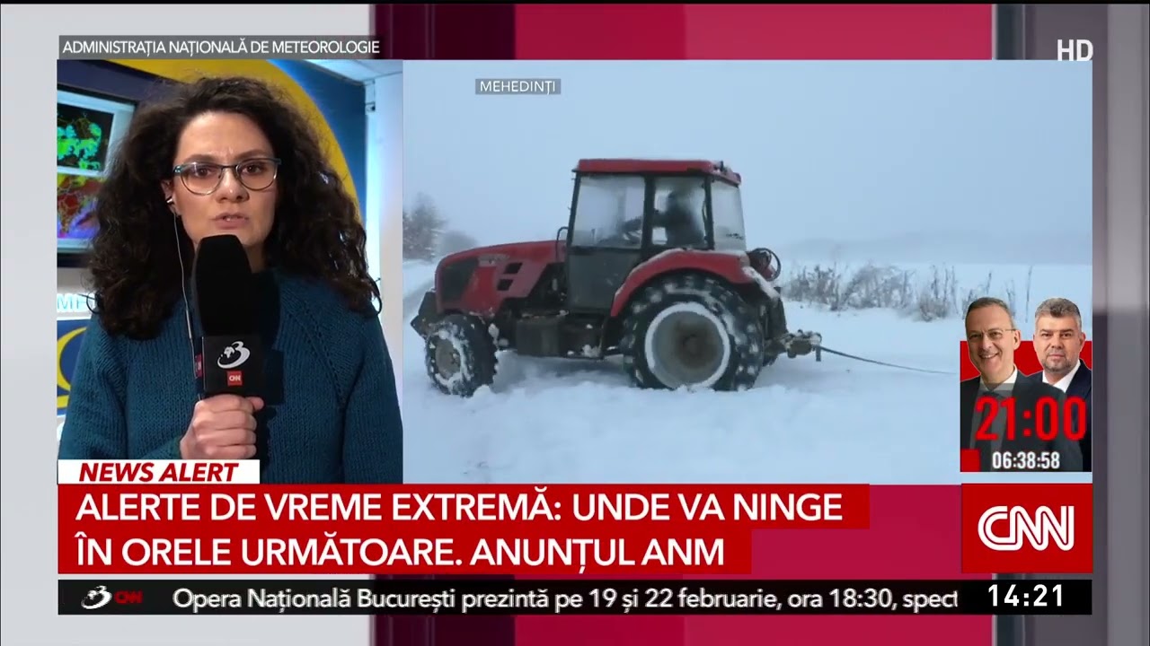 Cod galben de viscol: vizibilitate va scădea sub 100 de metri iar vântul va atinge până la 100 km/h