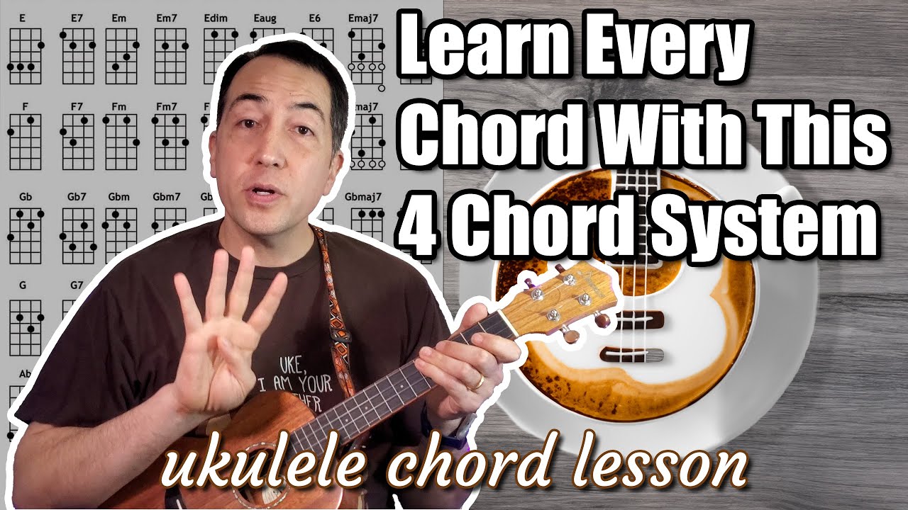 Learn the CAFE system: Learn to Play Every Chord with Only 4 Shapes