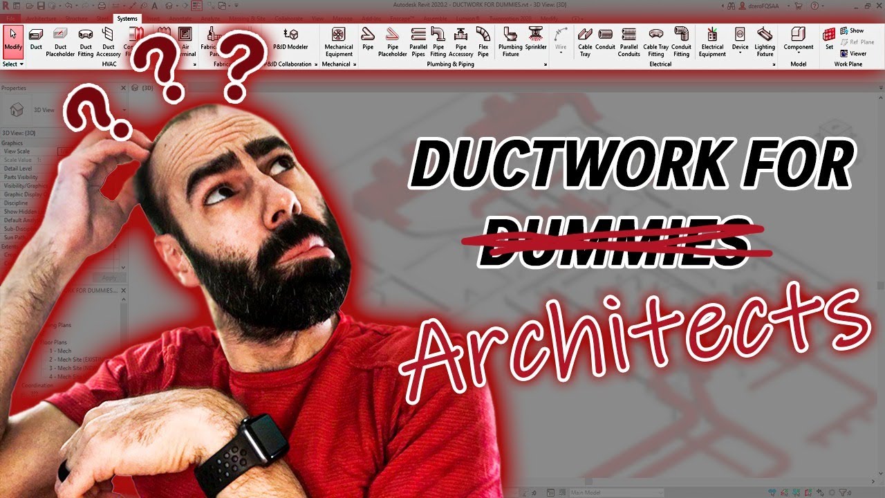 Ductwork for Architects ( Revit MEP for Beginners )