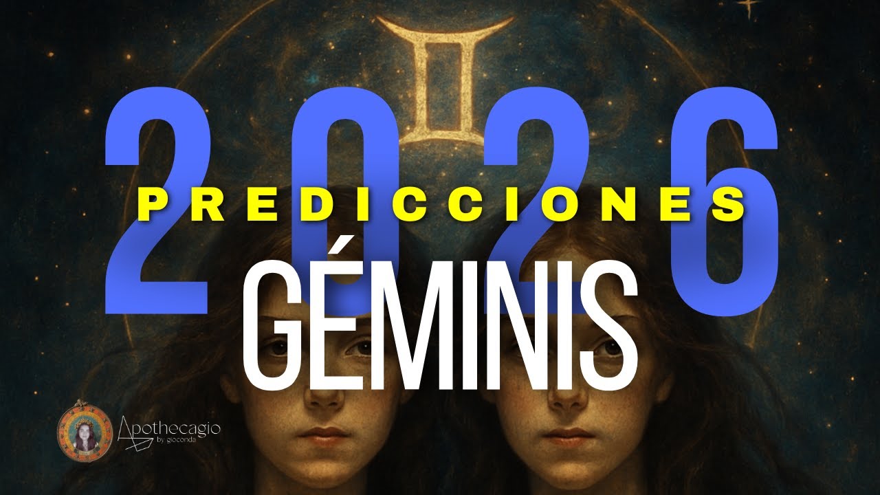 GÉMINIS 2026 ✨ Año de renovación y justicia | Predicción Anual
