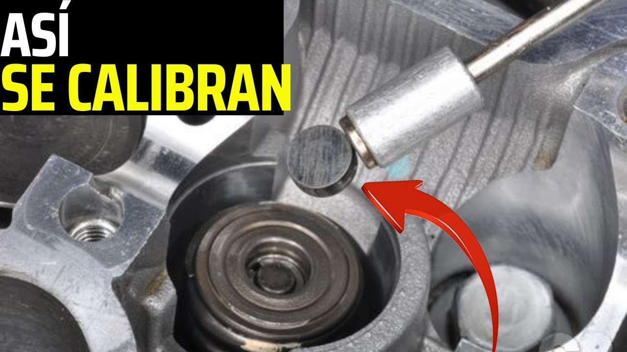como CALIBRAR VALVULAS con MONEDAS 📀📀 ( método fácil)