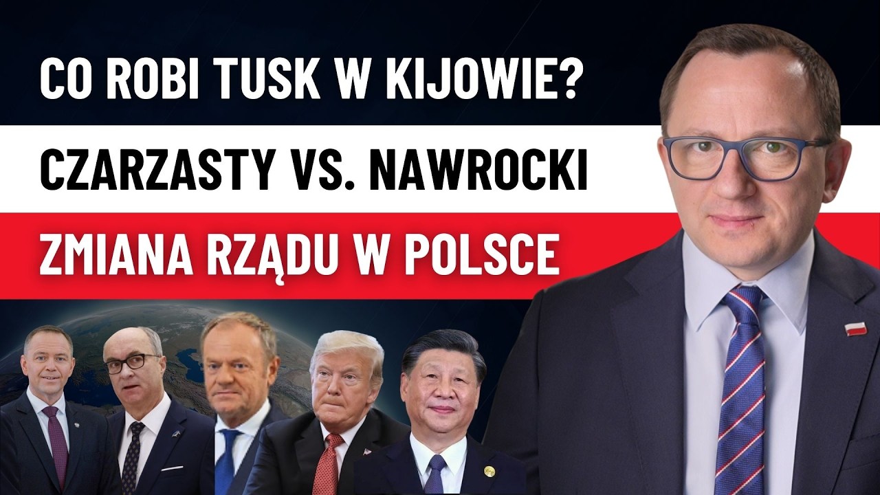 Czy Ukraina Znów Ogra Polskę? Tusk w Kijowie, Czarzasty uderza w Nawrockiego, a USA Steruje PiSem!