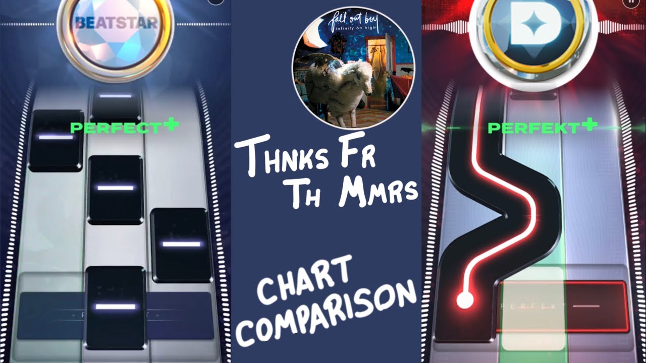 [Beatstar] Thnks fr th Mmrs- Fall Out Boy // Chart Comparison (Standard and Deluxe)
