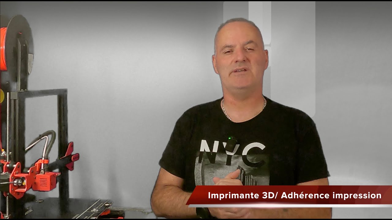 Imprimante 3D : Adhérence Plateau chauffant