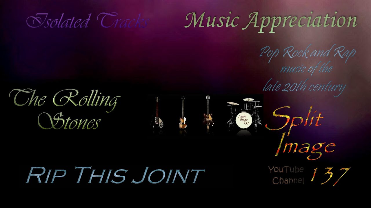 The Rolling Stones - Rip This Joint (isolated tracks)