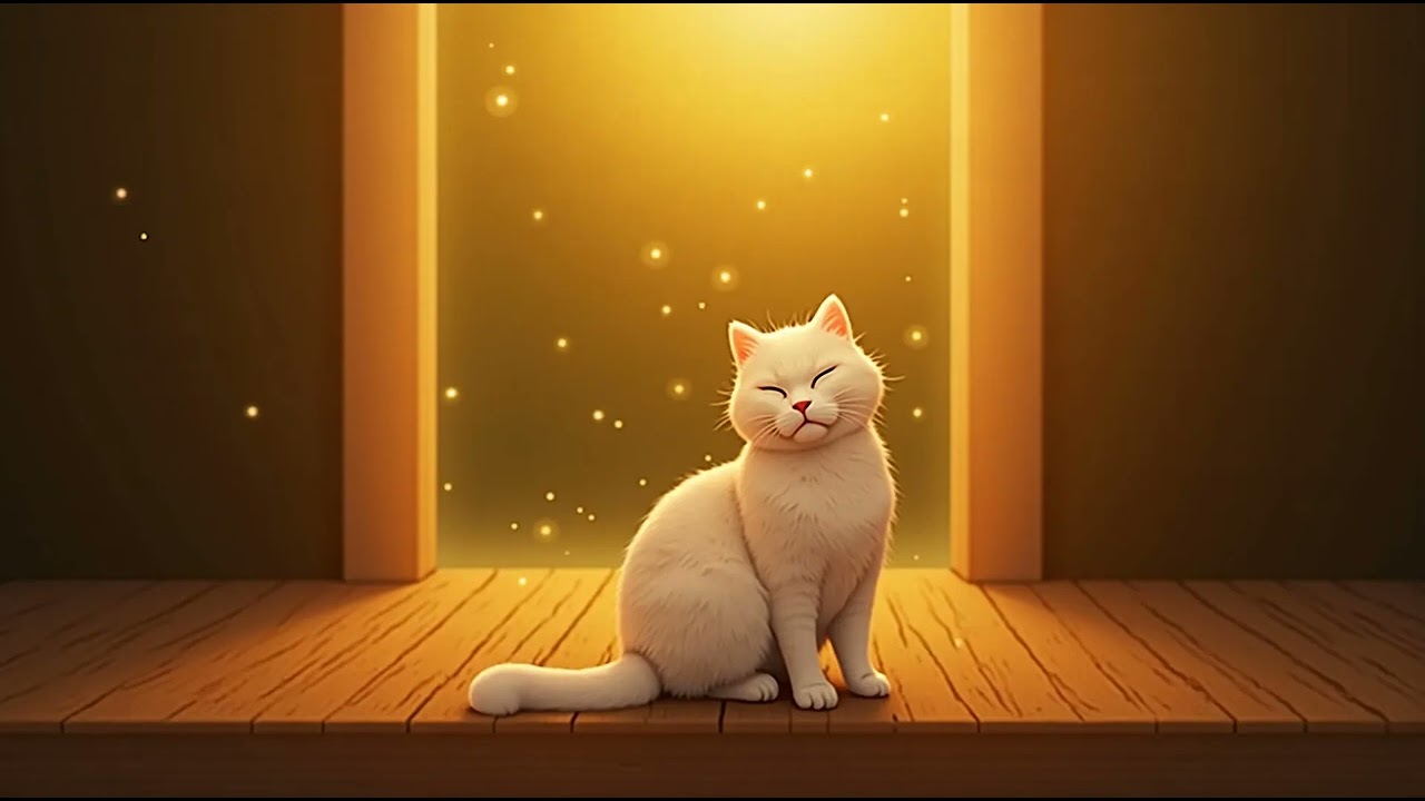 Aquatic Echoes - Morning Zen 🐱🌊 3 Min Relaxation