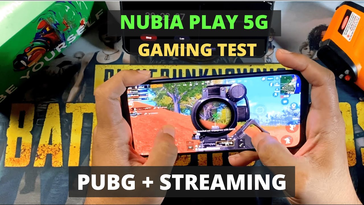 LAMANYA NAK HABIS BATERI 🤣 NUBIA PLAY 5G GAMING TEST 🎮 [PUBG+STREAM] - Suhu l Battery l Gameplay l