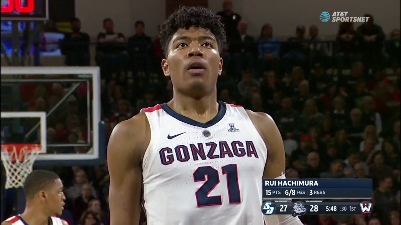 RUI Hachimura vs USD 32 PTS                               2.02.19