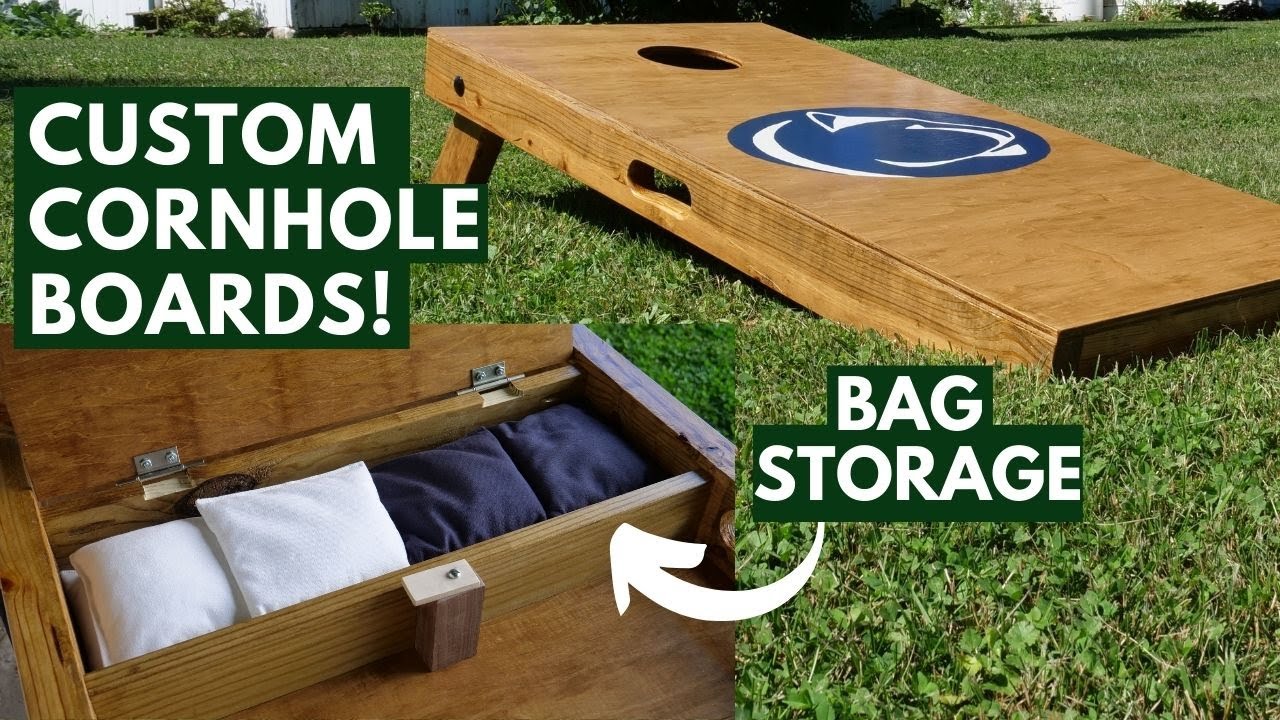 Our BEAUTIFUL Cornhole Set made for a Wedding Gift!