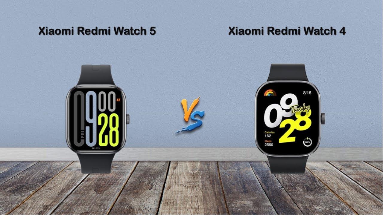 Xiaomi Redmi Watch 5 vs Xiaomi Redmi Watch 4