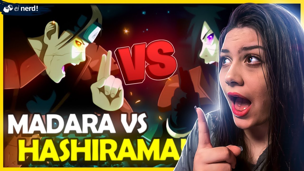 REAGINDO A MADARA VS  HASHIRAMA - VEJA COMO FOI