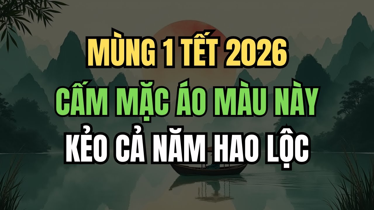 Mùng 1 Tết 2026: Tránh Mặc Màu Áo Này Kẻo Tiền Bạc Khó Tụ, Cả Năm Lận Đận