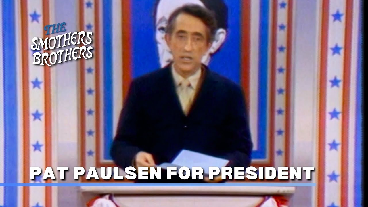 Pat Paulsen For President | Pat Gets Emotional | The Smothers Brothers Comedy Hour
