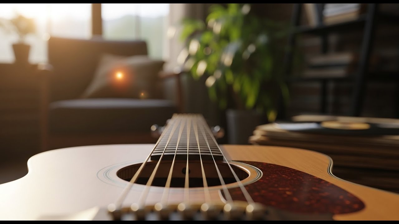 감성 통기타 사운드, Cozy Music, Golden Echoes A Journey Through Sunlit Memories