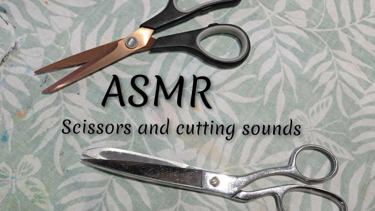 ASMR Scissors sounds | Cutting, snipping sounds | No Talking (LoFi) For sleep