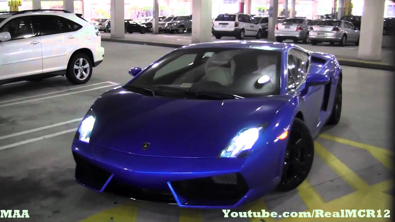 Monterey Blue Lamborghini LP 560-4 Start-up !!
