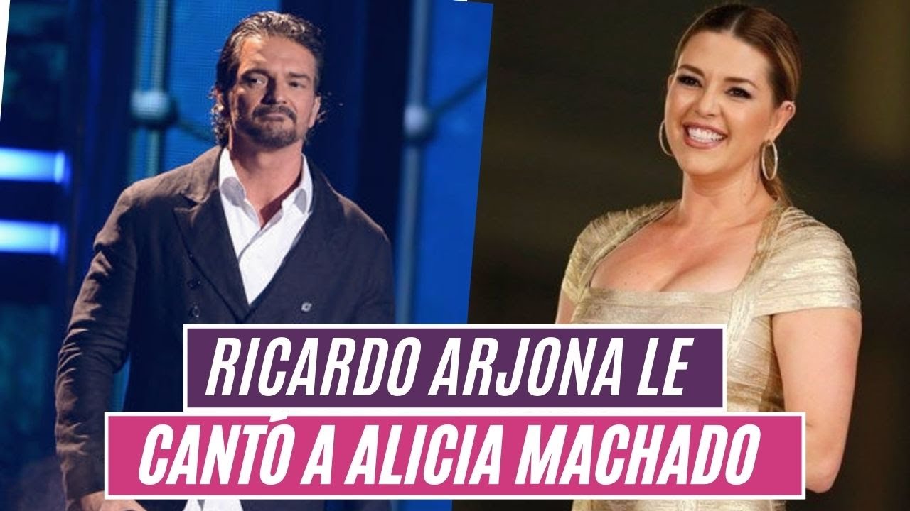 ⭕️Las canciones que 😍 RICADO ARJONA le dedicó a ALICIA MACHADO😍