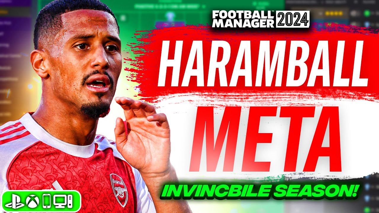 Я сломал Football Manager 2024 с помощью этой тактики META Haramball!