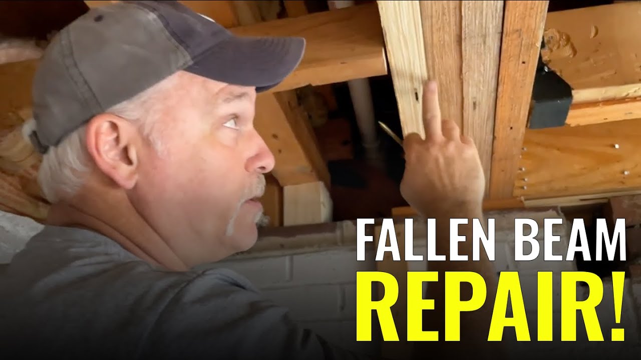 WATER DAMAGED Beam Repair Progresses - Constructive Conversations
