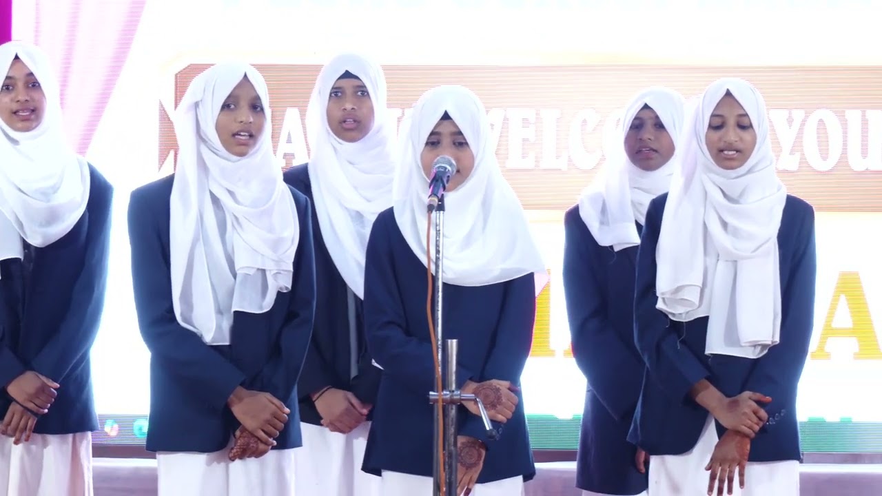 WELCOME SONG BY 6,8,9TH GIRLS