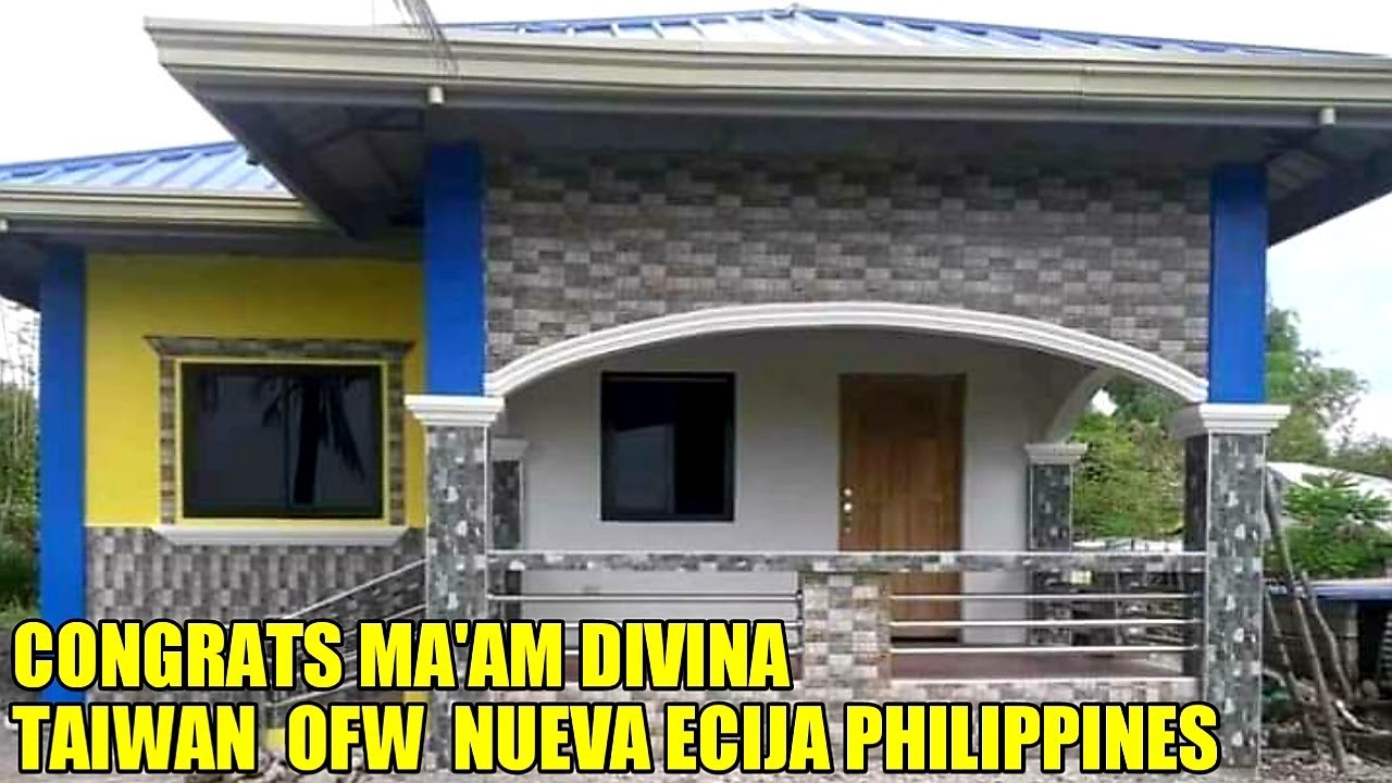 OFW SIMPLE HOUSE,BUILDING A HOUSE 600,000 PHP,CONGRATS MA'AM DIVINA, TAIWAN OFW NUEVA ECIJA