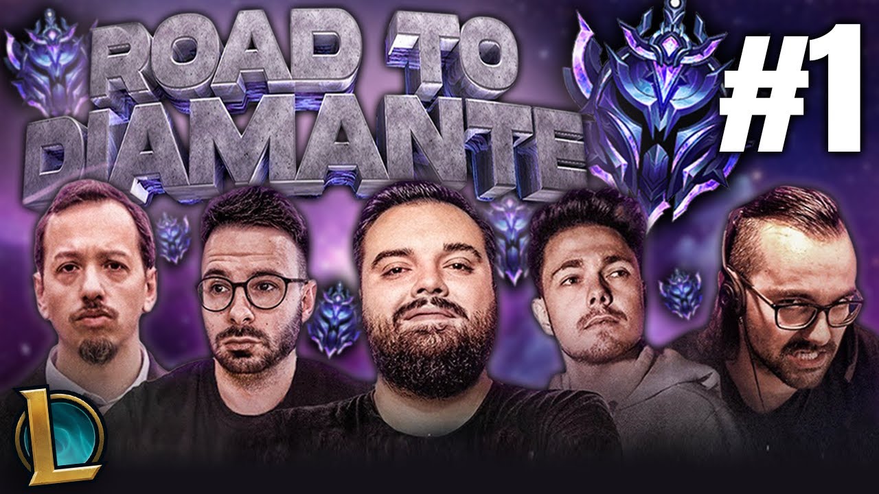 🔴 LOL | ROAD TO DIAMANTE 💎 FLEX TRYHARD ft. IBAI, KNEKRO, BARBE Y REVEN | #1