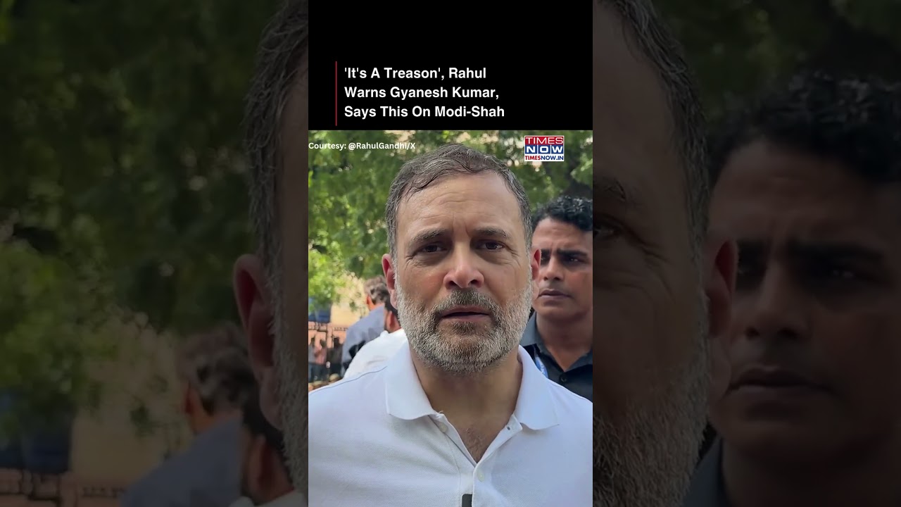 Rahul Gandhi Warns CEC Gyanesh Kumar, Says This On Modi-Shah | Watch Video #shorts