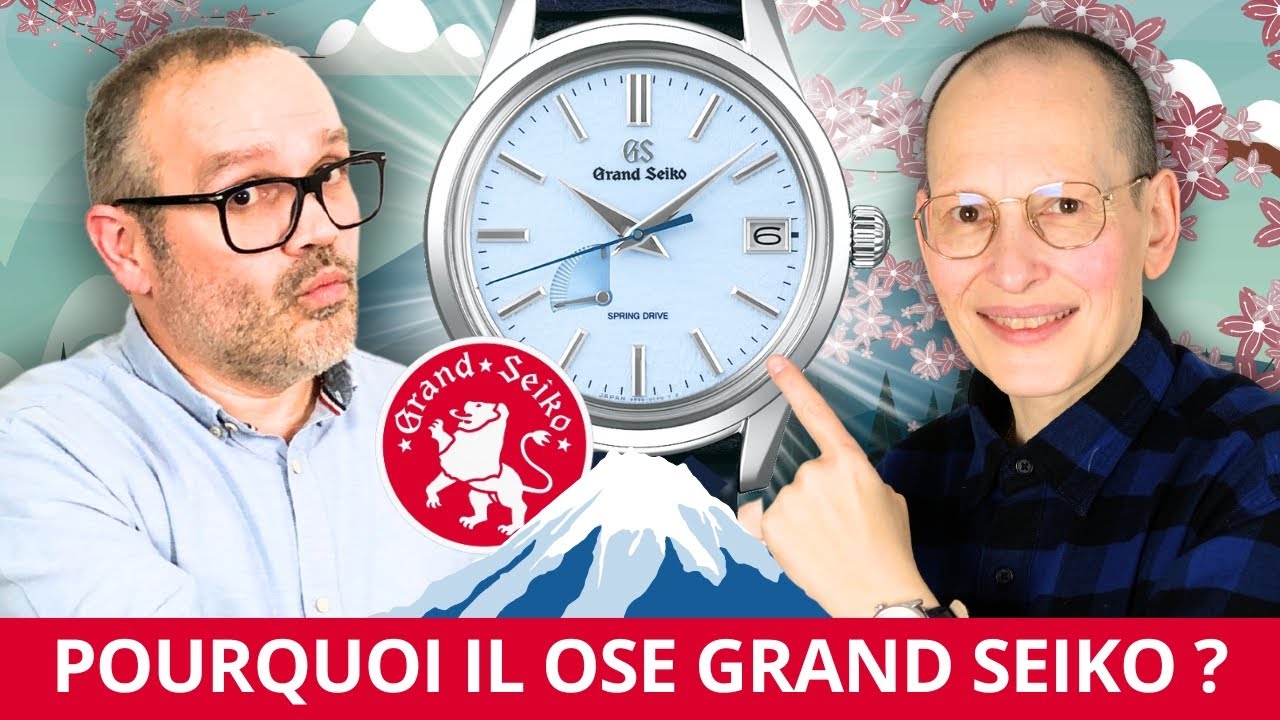 🔵 RAISON ou PASSION ? Il choisit la GRAND SEIKO Skyflake (S5E18)