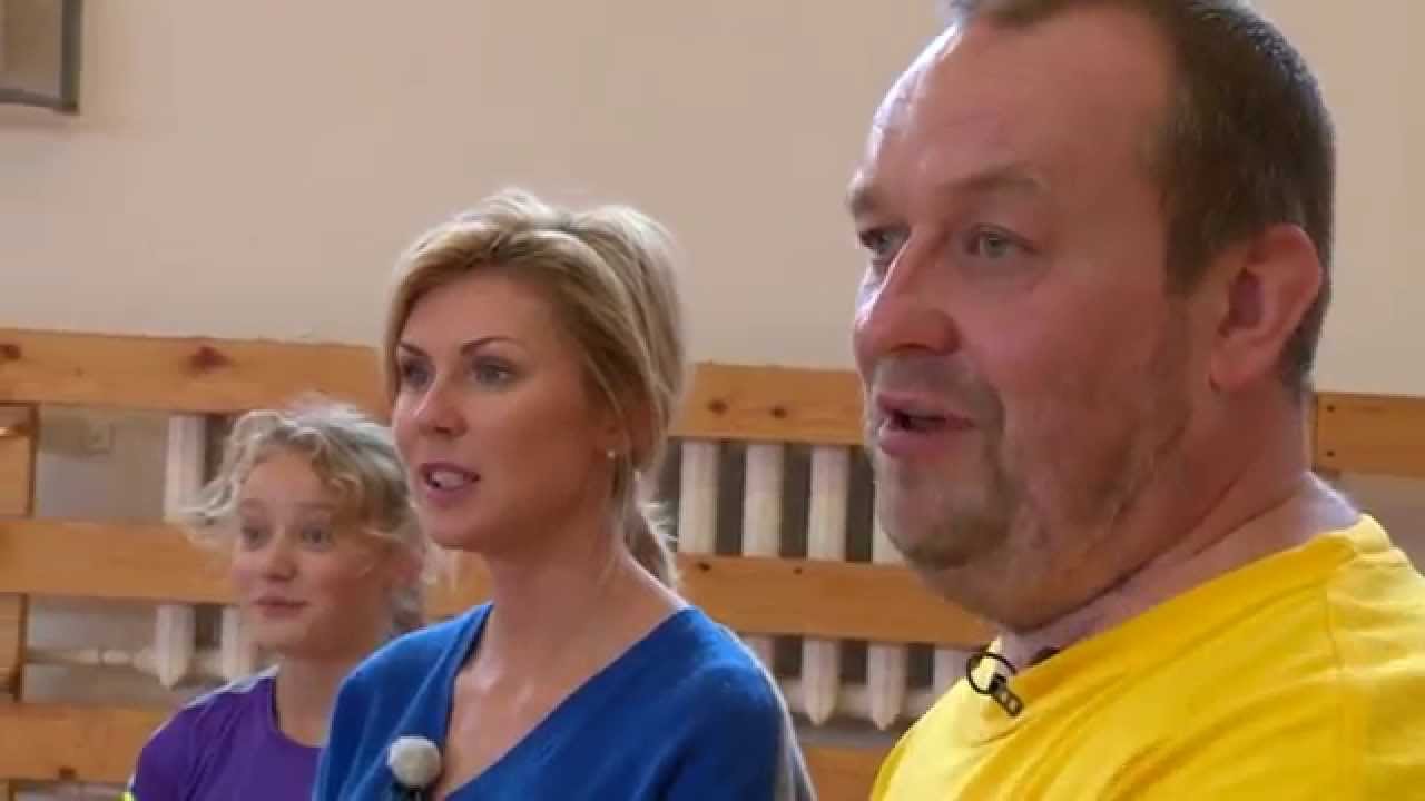 Ineta Radeviča viesojās Krāslavā pie Jāņa Timmas tēta
