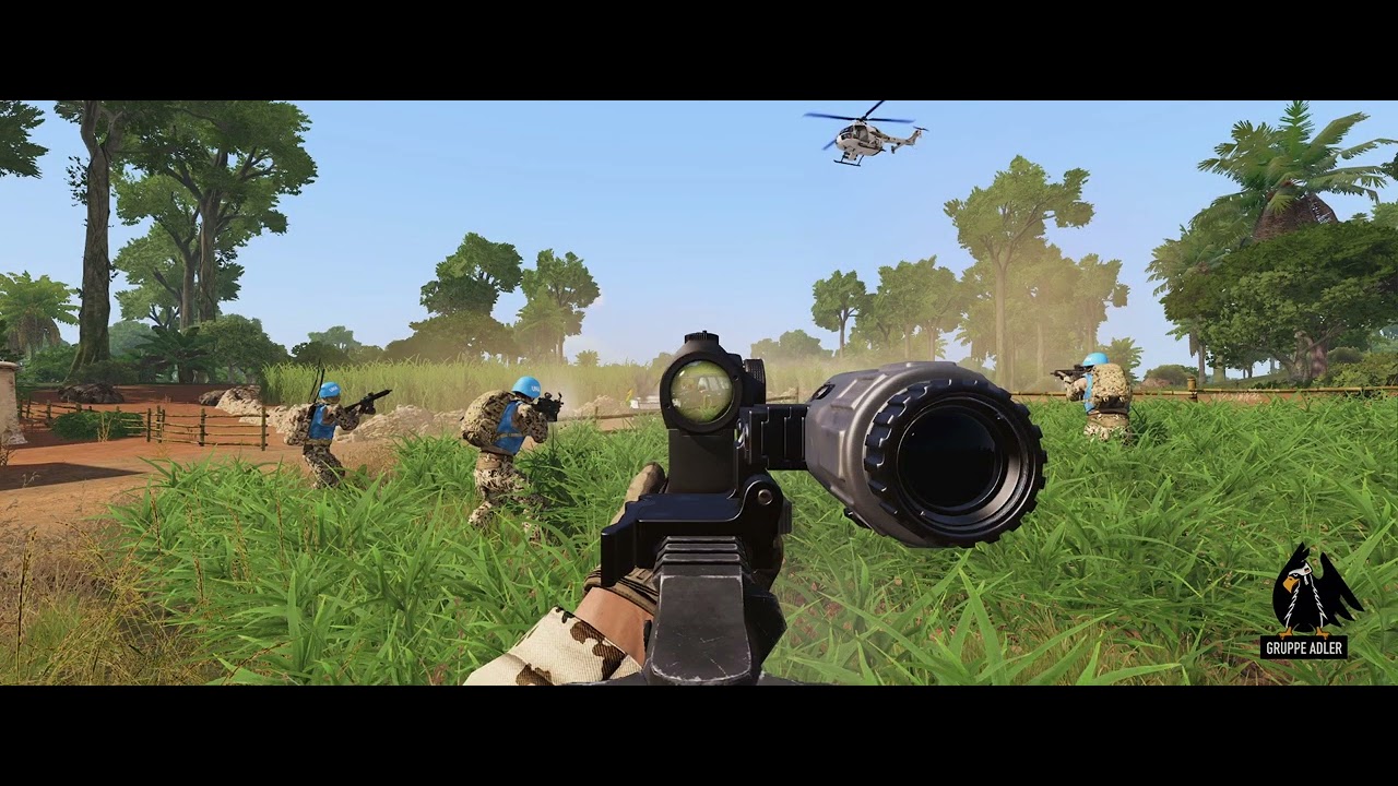 Breaking Contact -  Arma 3 mit Gruppe Adler