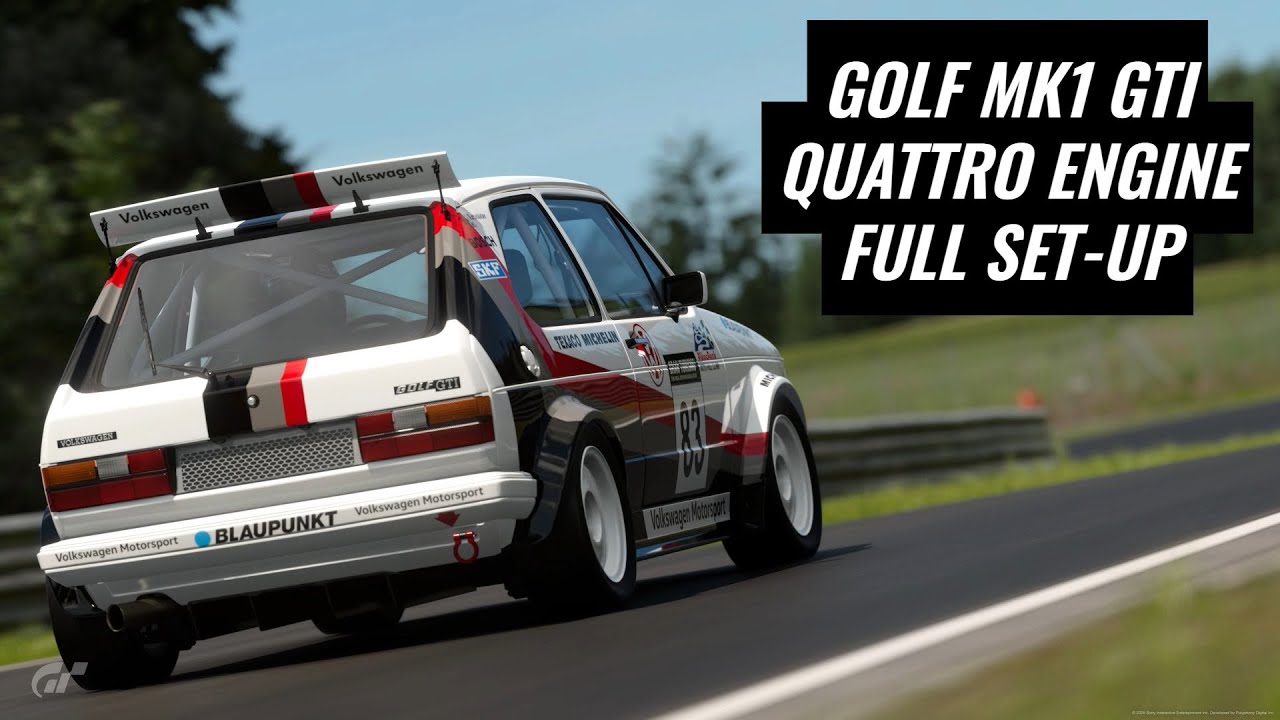 Замена двигателя Volkswagen Golf Mk1 GTI Quattro — настройки для простаков