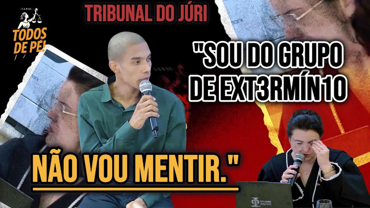 🔴 TRIBUNAL DO JÚRI: Mãe relata os últimos minutos do filho antes da Morte nos seus Braços