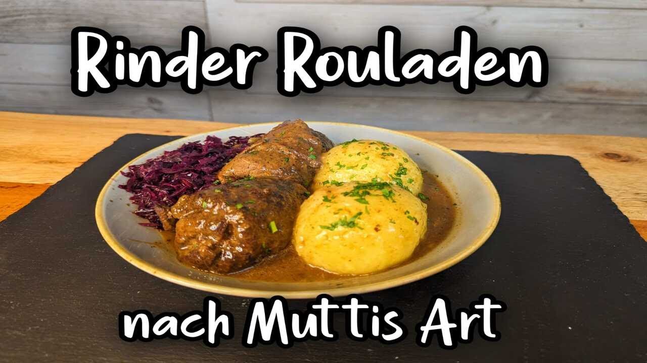 Das beste RINDERROULADEN Rezept | GELINGGARANTIE wird hier große geschrieben