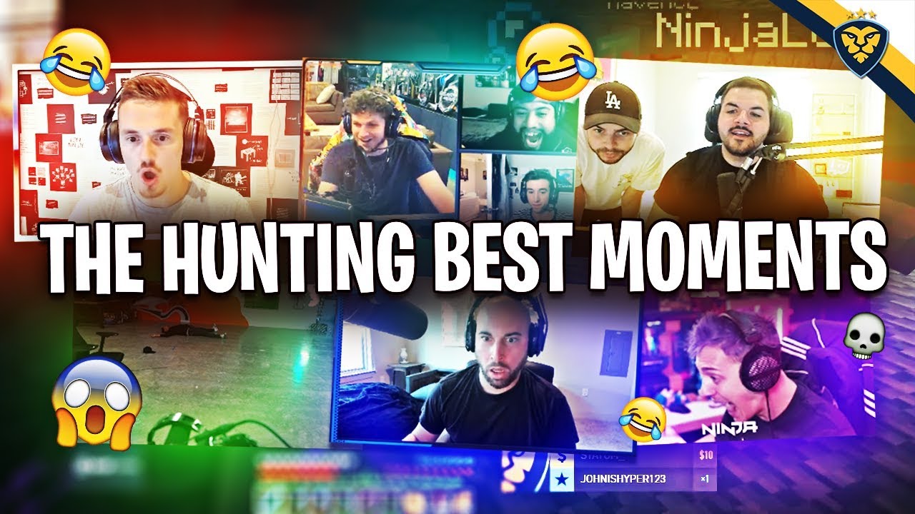 THE HUNTING SERIES BEST MOMENTS FT. COURAGE, NADESHOT, NINJA, and MORE! (Minecraft)