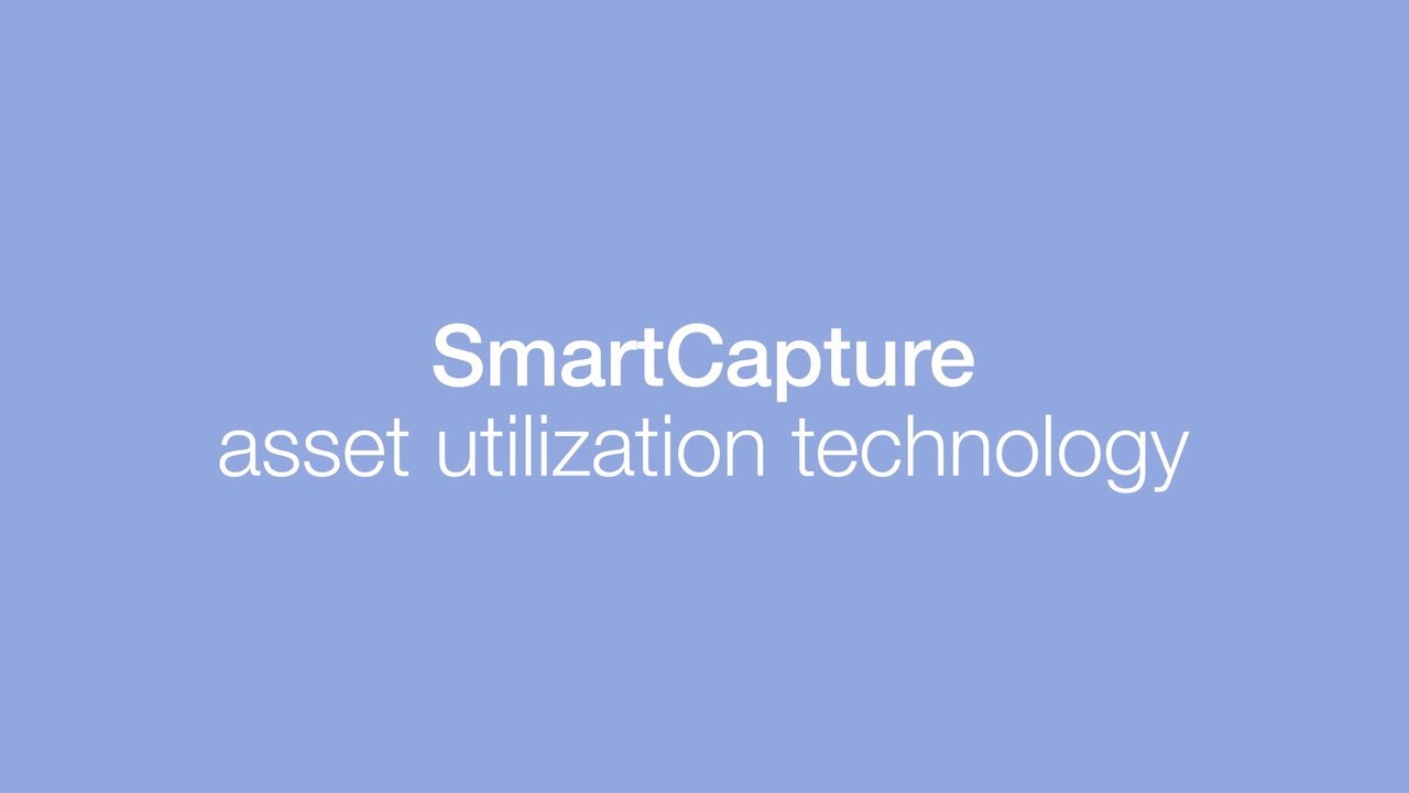 Introducing SmartCapture asset utilization technology