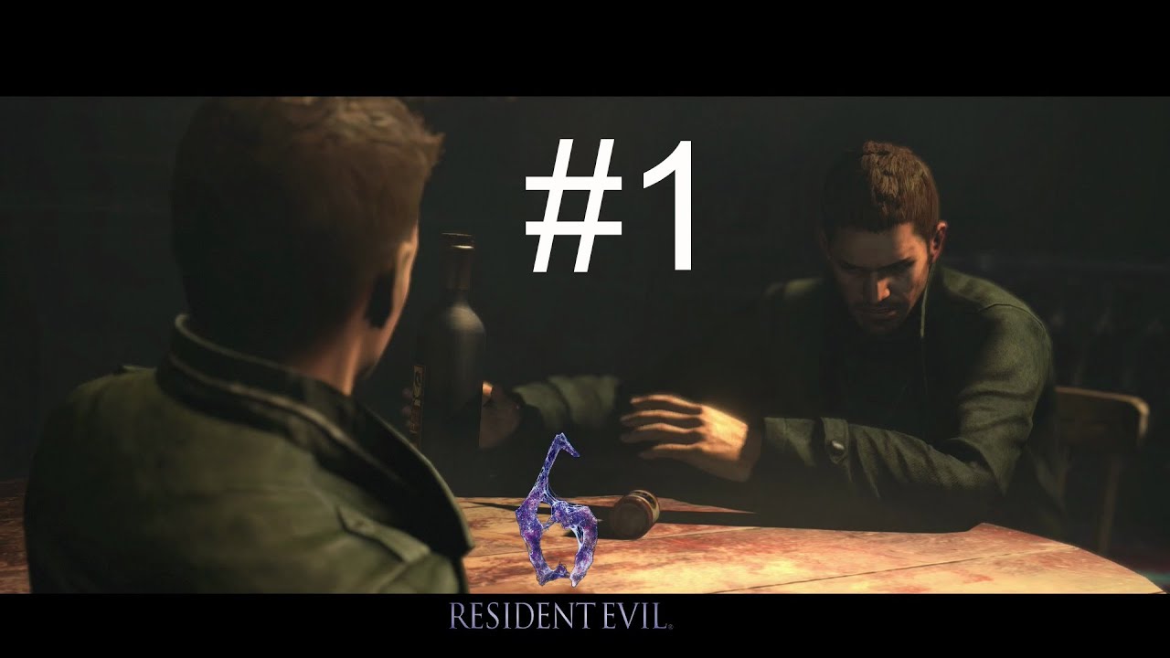 Resident Evil 6 Remastered Chris Campaign S-Rank Walkthrough - Part 1 - Chapter 1