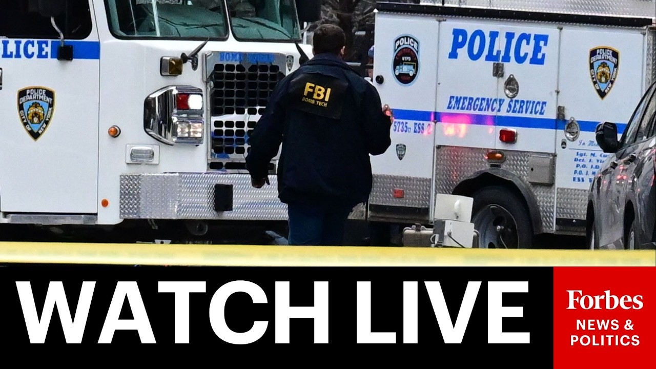 LIVE: New York Police Department Holds Press Briefing After Arrests Of IED Suspects