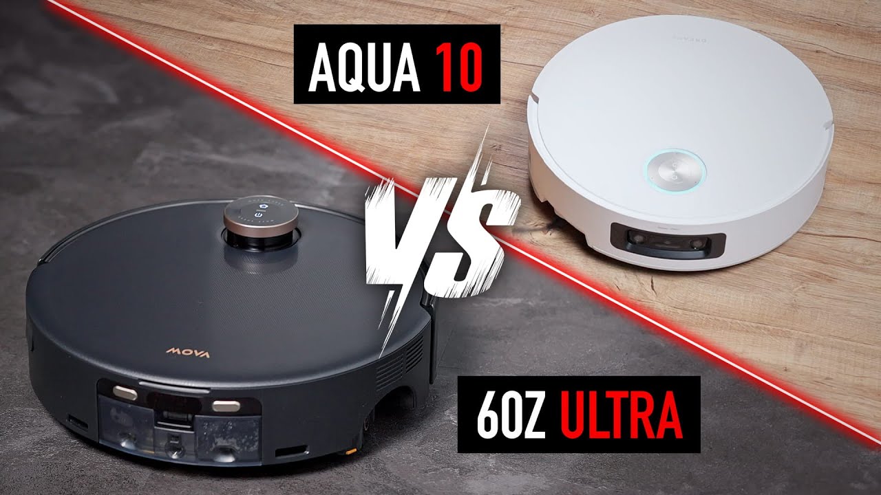 Mova Z60 Ultra Roller Complete vs. Dreame Aqua 10 – Dieser Roller wischt einfach besser!