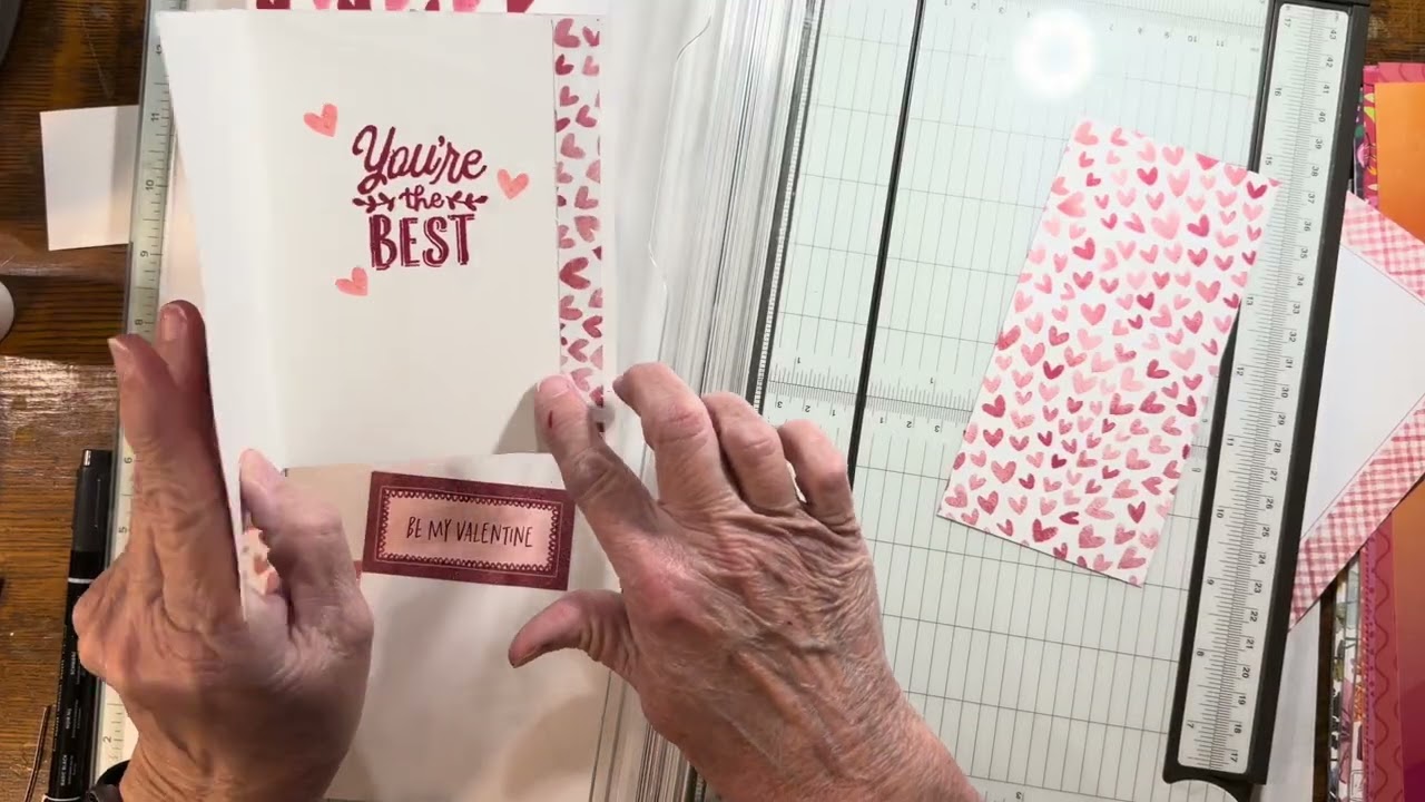 Valentine cards part 2- extension from the live video on 2/12/26