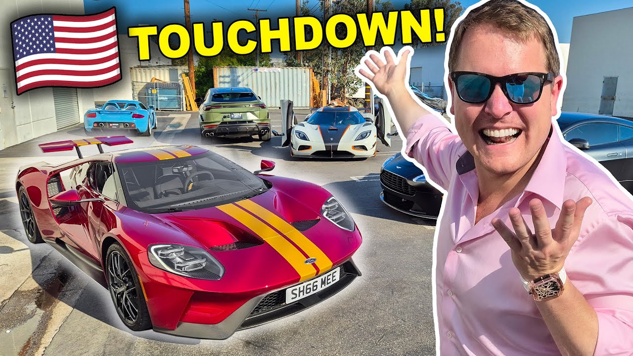 The MADNESS of California! My Ford GT is Back for Car Week