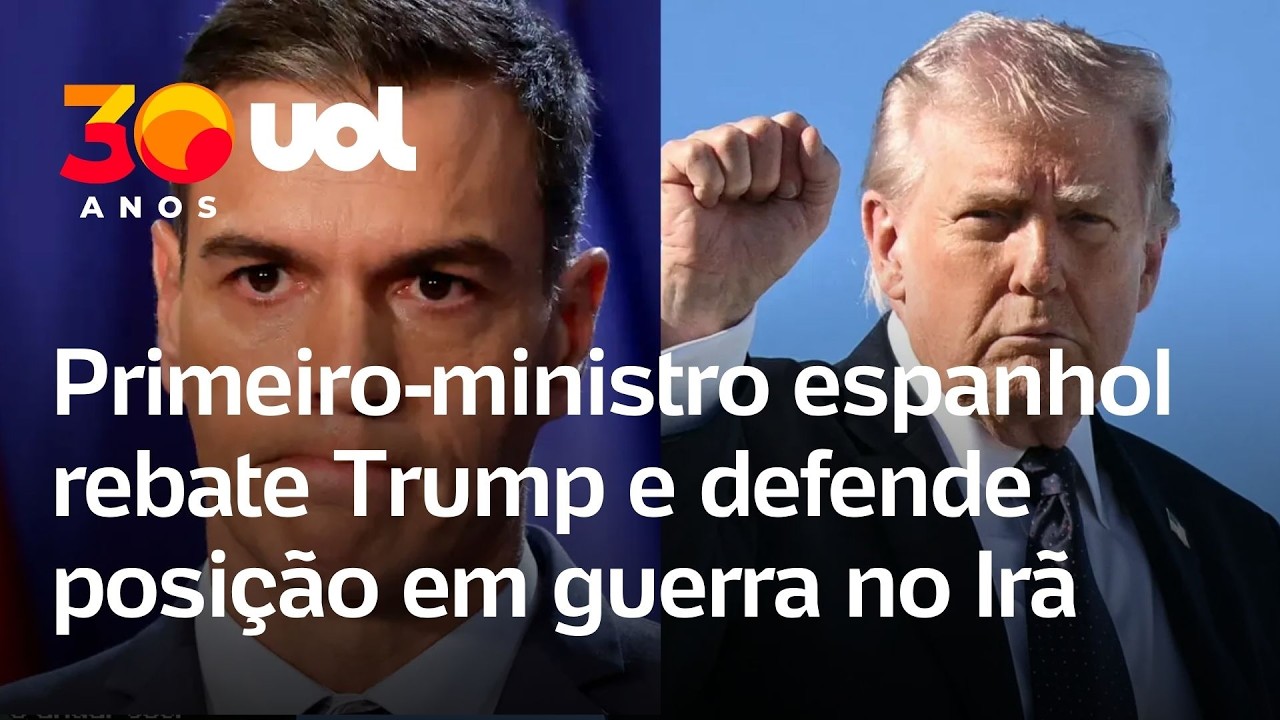 Primeiro-ministro espanhol rebate Trump e defende decisão de não ceder bases aéreas para os EUA