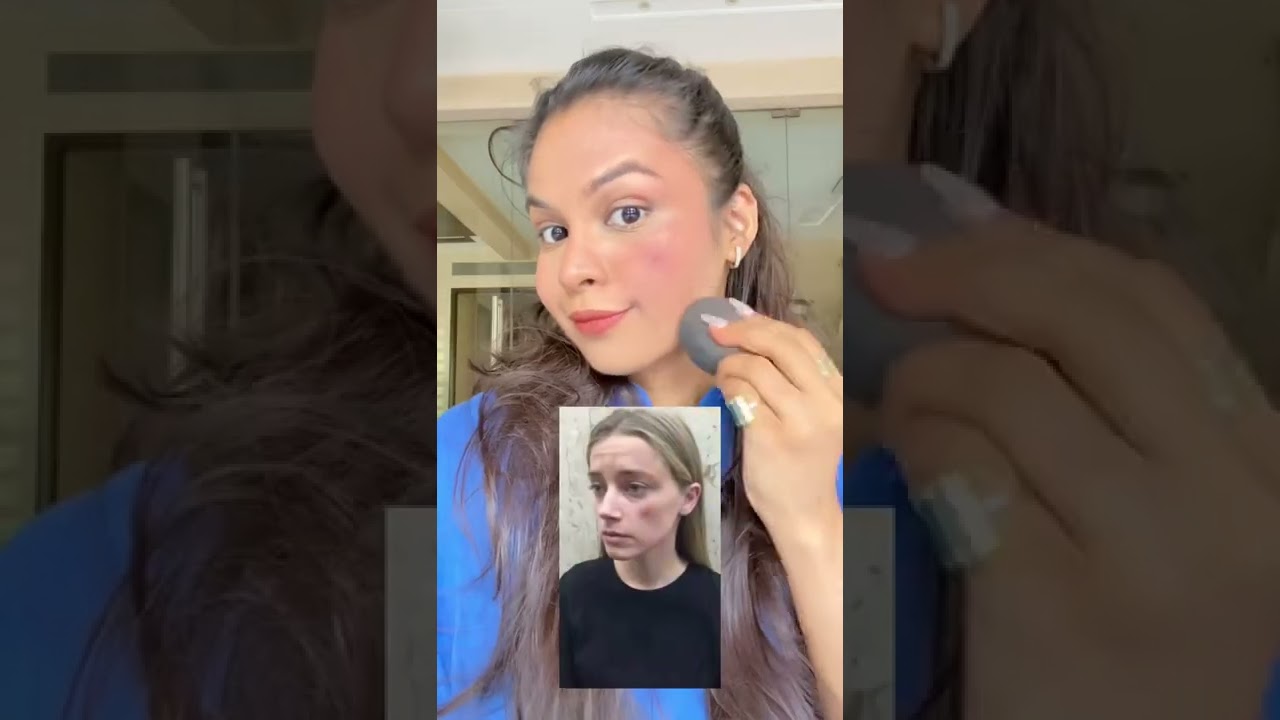 🚨Amber Heard Bruise Kit Tutorial 😌👆🏻#makeup #shorts #amberheard #johnnydepp #amberturd