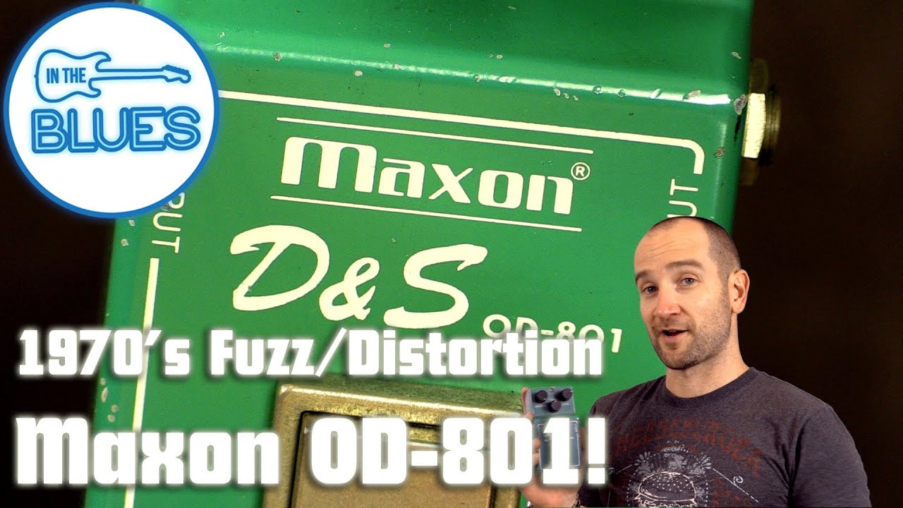 1970's Maxon D&S OD-801 Fuzz/Distortion Pedal