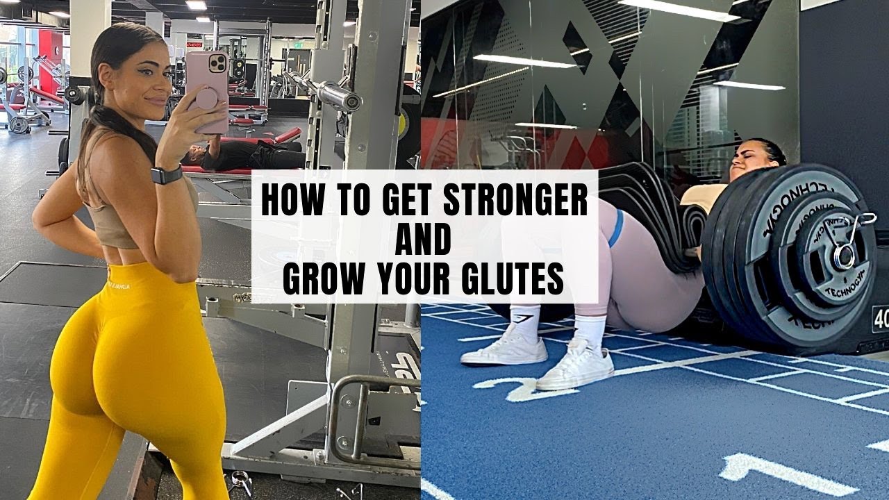 How to Get Stronger & Grow Your Glutes | Sharing All My Secrets For A Perfect Peach