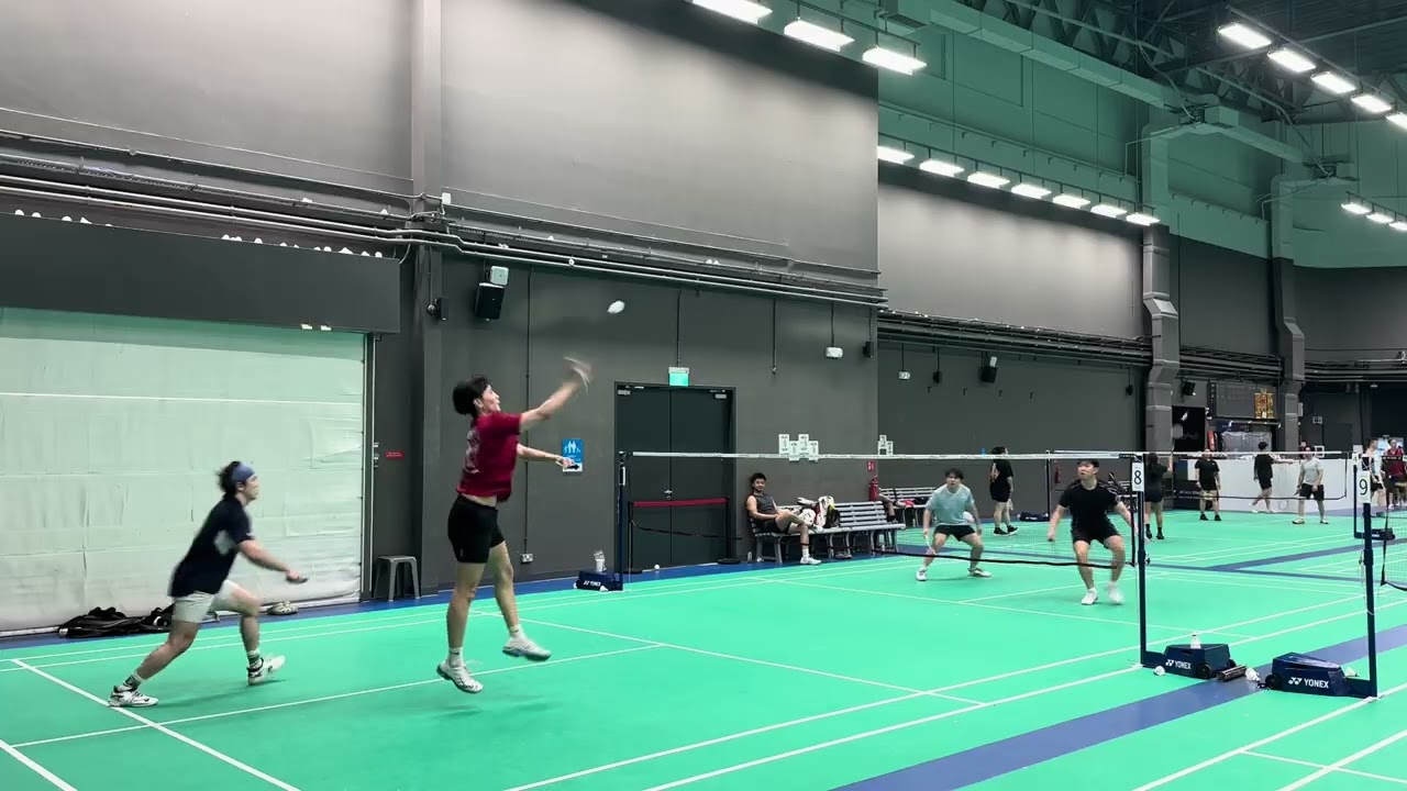 Badminton - Aug/Doug VS Andon/Max
