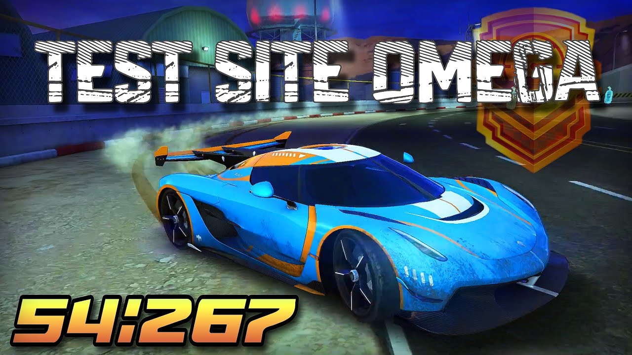 Asphalt 8 Test Site Omega Gauntlet 54:267 | Gauntlet Challenges.