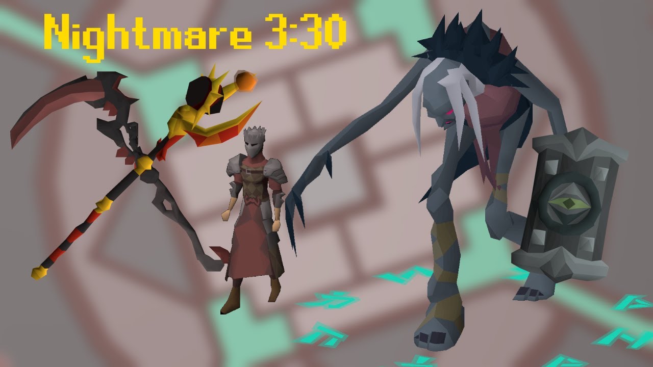Nightmare 5 man 3:30 Speedrun CA Example Kill