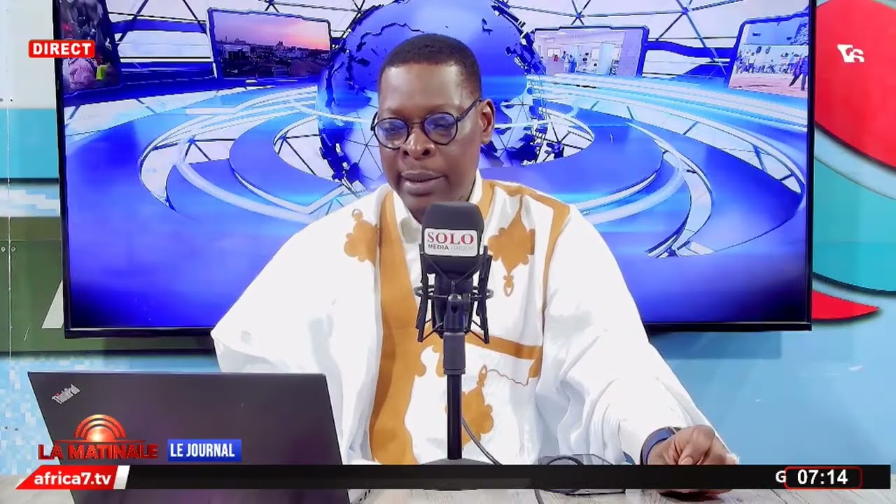 JOURNAL 07H AVEC BIRAHIME TOURE SUR SOLO MEDIA...