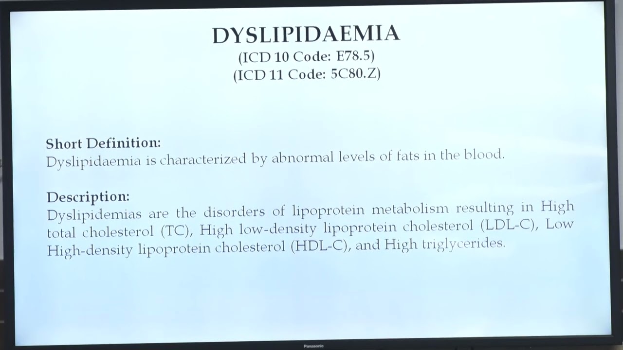 Session: Orientation on Metabolic Disorders through Unani: Dyslipidaemia, Obesity