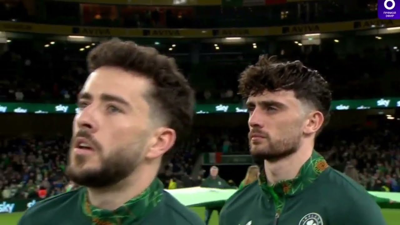 Republic of Ireland vs Bulgaria National Anthem - UEFA Nations League 2024/25